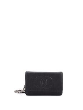 Chanel Timeless Wallet On Chain Caviar #371133C27B